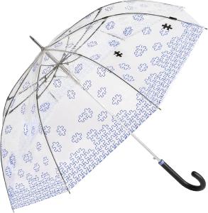 Paraguas transparente Bisetti Puzle