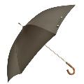 Paraguas golf negro puño castaño