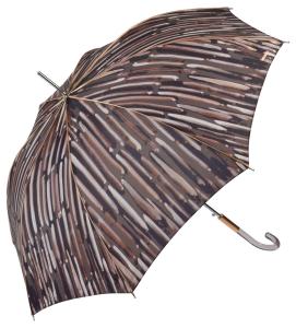 Paraguas M&P estampado pieles negro